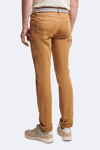 Calças de ganga slim - Castanho