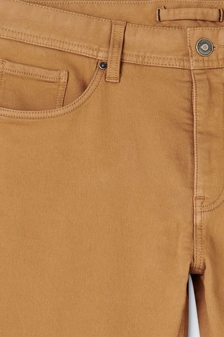 Calças de ganga slim - Castanho