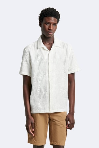 Camisa regular - Marfim