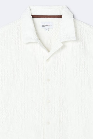 Camisa regular - Marfim