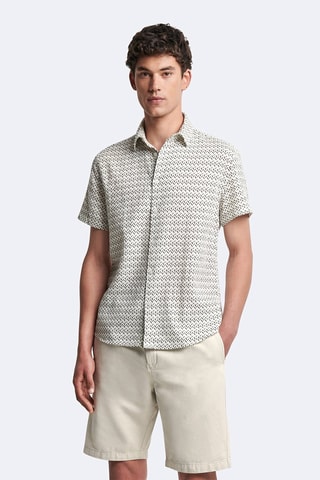 Camisa regular - Branco