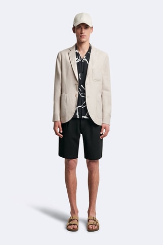 Camisa regular - Preto