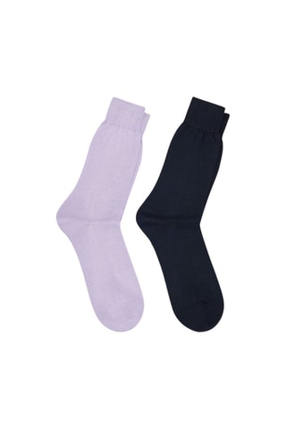 2 pares de meias - Violeta