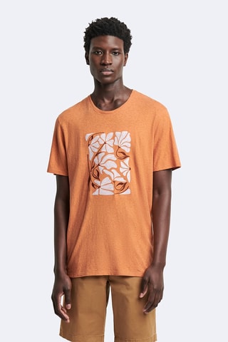 T-shirt regular - Laranja