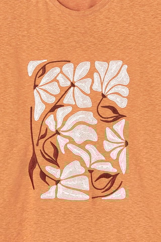 T-shirt regular - Laranja
