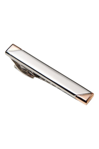 Prendedor de gravata - Prateado