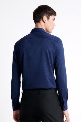Camisa extra slim - Azul-marinho