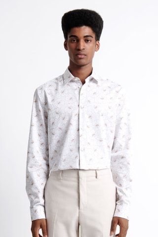 Camisa slim - Branco