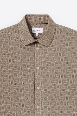 Camisa slim - Castanho