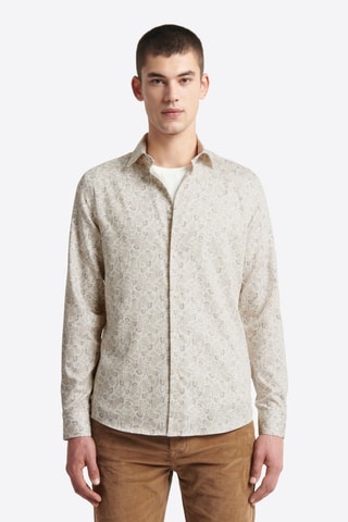 Camisa slim - Marfim