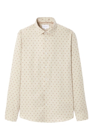 Camisa slim - Marfim