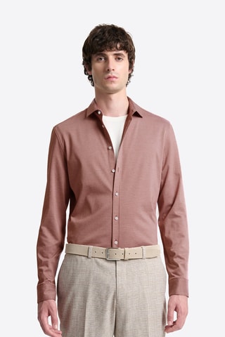 Camisa slim - Laranja