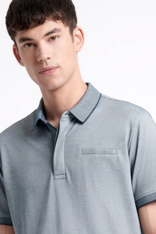 Polo - Azul-cinza