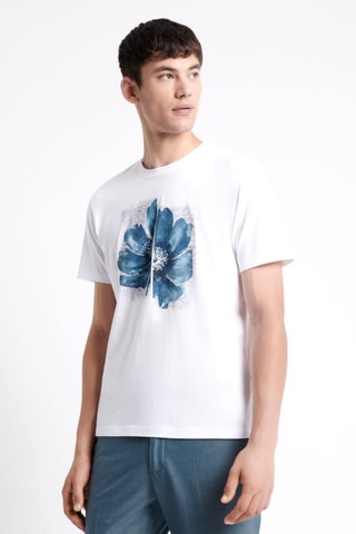 T-shirt slim - Branco