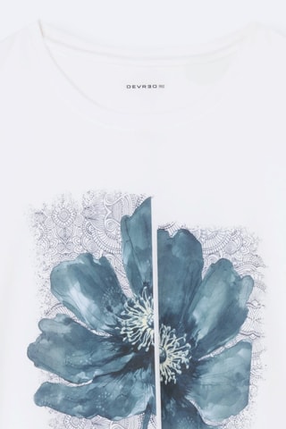 T-shirt slim - Branco