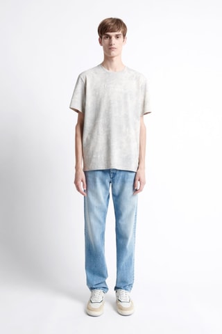 T-shirt tie and dye - Azul-cinza