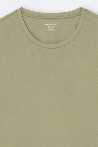 T-shirt slim - Verde-azeitona