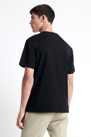 T-shirt relaxed - Preto