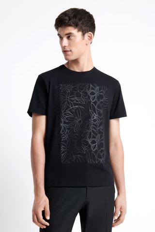 T-shirt slim - Preto
