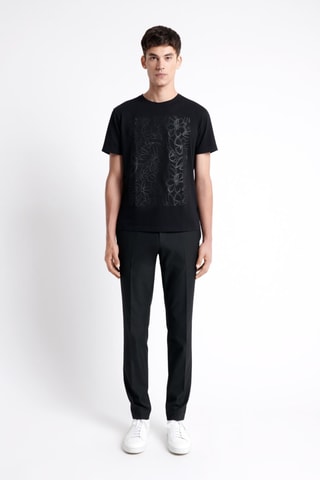 T-shirt slim - Preto