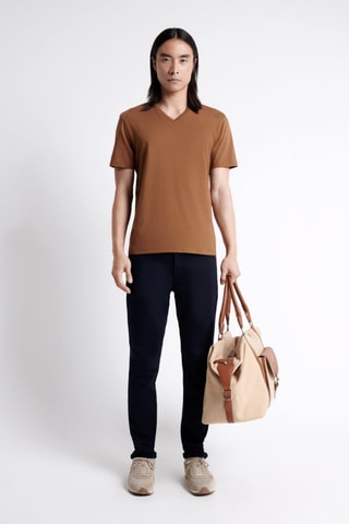 T-shirt slim - Camel