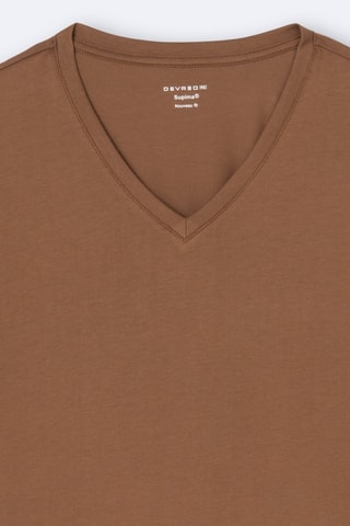 T-shirt slim - Camel