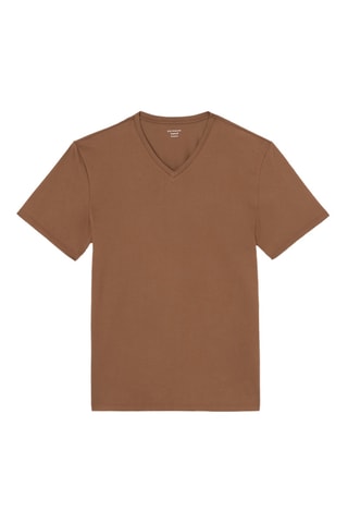 T-shirt slim - Camel