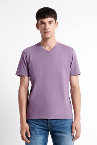 T-shirt slim - Violeta