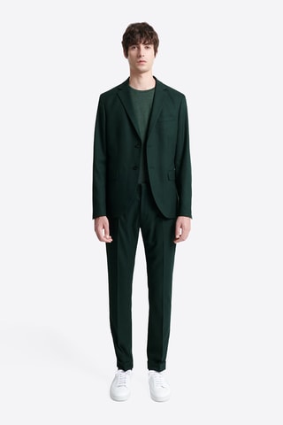 T-shirt slim - Verde-escuro