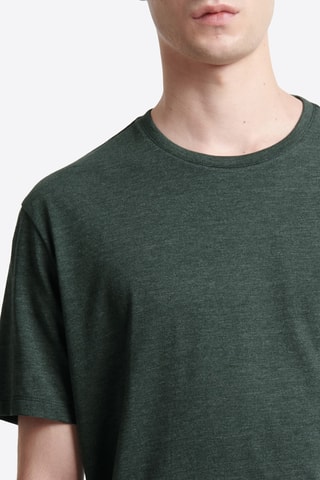 T-shirt slim - Verde-escuro