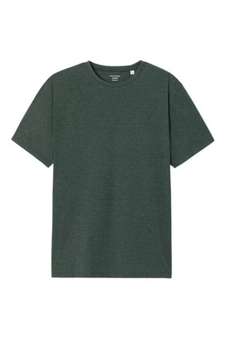 T-shirt slim - Verde-escuro