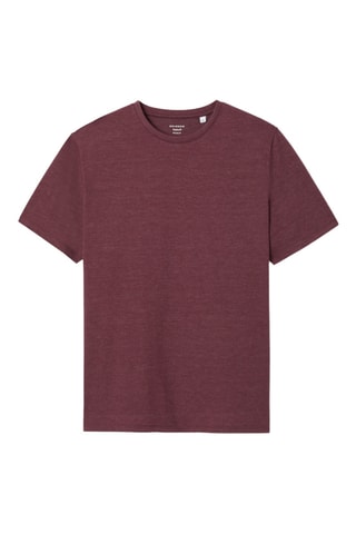T-shirt slim - Bordô