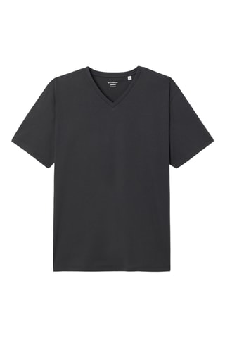 T-shirt slim - Cinzento