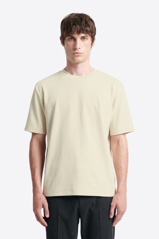 T-shirt regular - Marfim