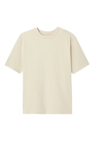 T-shirt regular - Marfim