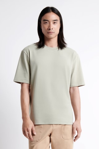 T-shirt regular - Verde-claro