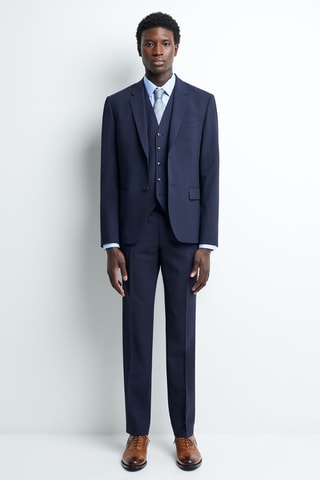 Casaco de lã - Azul-marinho