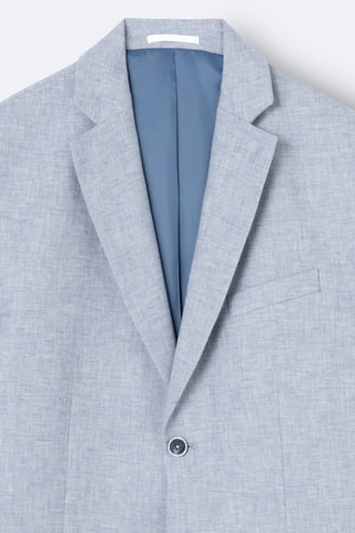 Casaco de fato - Azul-celeste