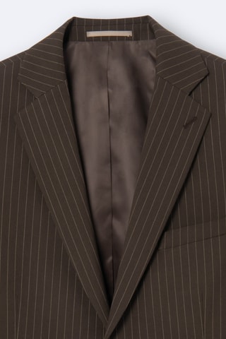 Casaco de fato - Castanho