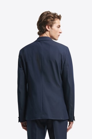 Casaco de fato extraslim - Azul-marinho