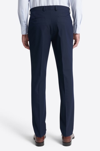 Calças slim - Azul-marinho