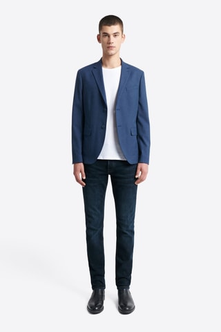 Calças de ganga slim - Azul-marinho