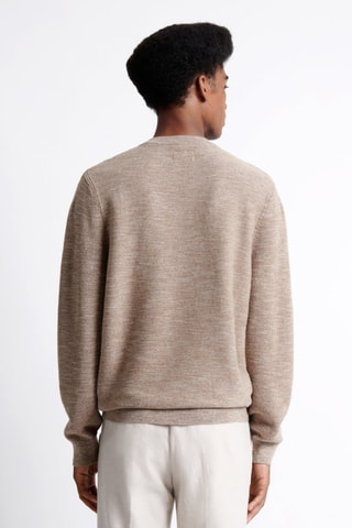 Camisola - Castanho-claro mesclado