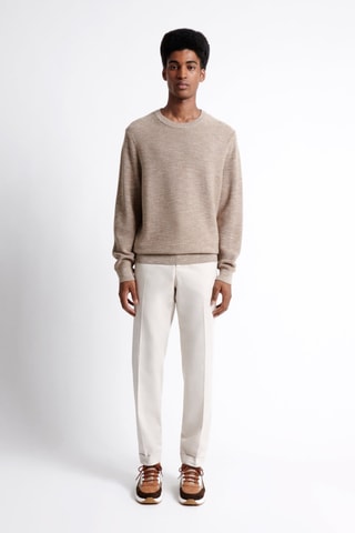 Camisola - Castanho-claro mesclado