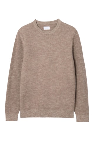 Camisola - Castanho-claro mesclado