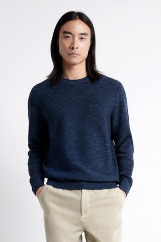 Camisola - Azul-marinho mesclado