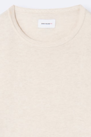 Camisola em algodão biológico - Bege