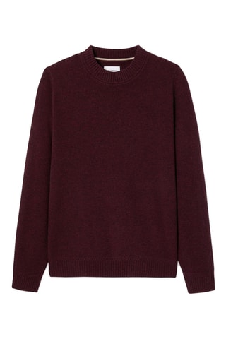 Camisola de lã - Grená