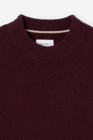 Camisola de lã - Grená