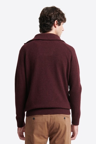 Camisola de lã - Bordô